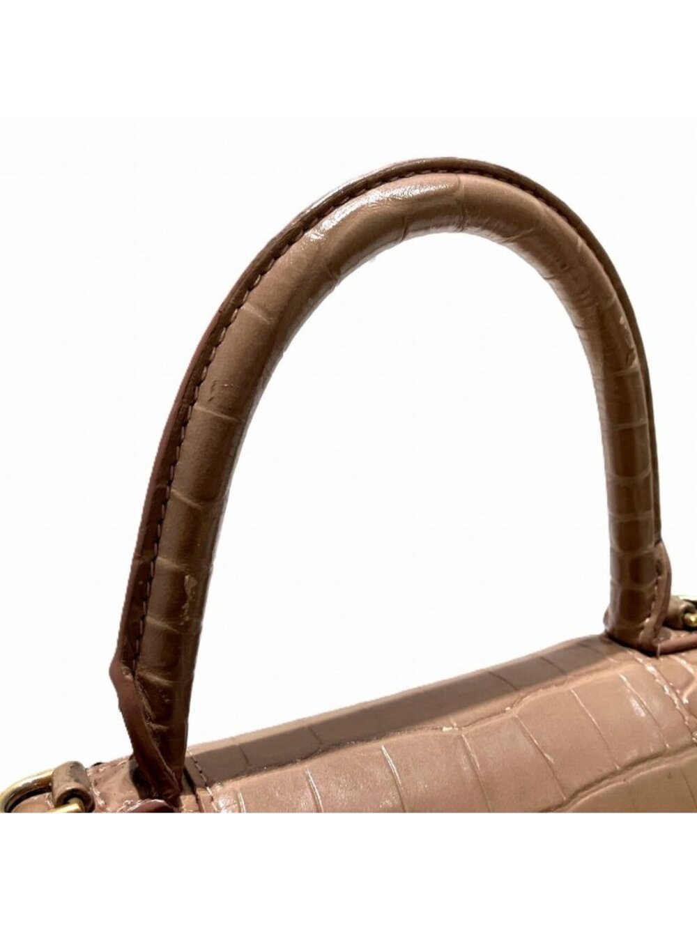 Balenciaga Hourglass Top Handle Small Handbag Leather - Picture 7 of 9